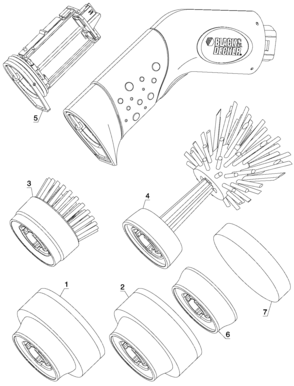 Default Diagram and Parts List for PKS160 Type 1 Black and Decker 